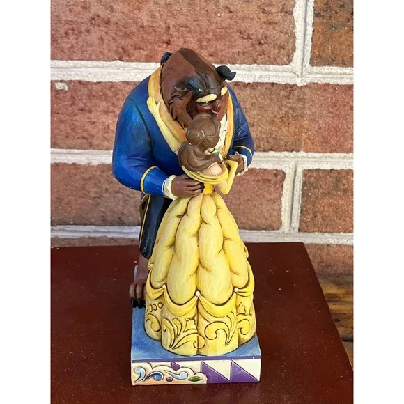 Disney Traditions Belle & The Beast Love Conquers All Figurine - Jim Shore - Picture 6 of 11